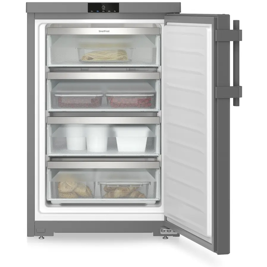 Liebherr Pure FDGD1404 Freestanding Undercounter Freezer Dark Grey - D Rated
