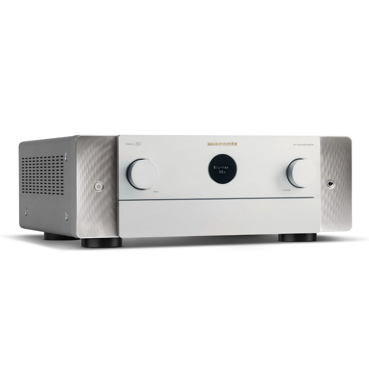 Marantz Cinema 50 Premium 9.4 Channel AV Amplifier 110W 8K and 6 HDMI Inputs Silver Gold