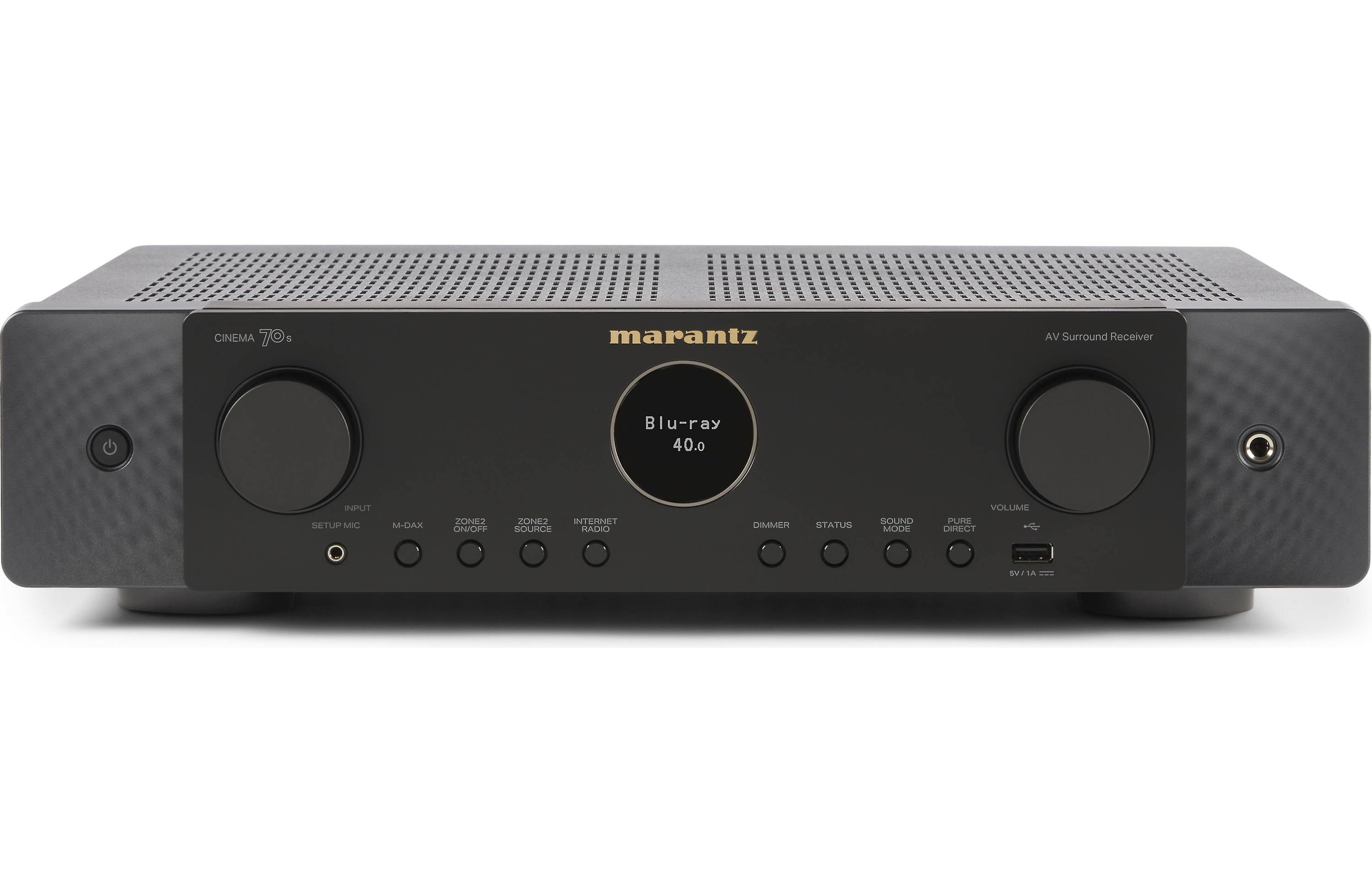 Marantz Cinema 70S Slimline 7.2 Channel Av Receiver HEOS Built-in 8K Dolby Atmos Black