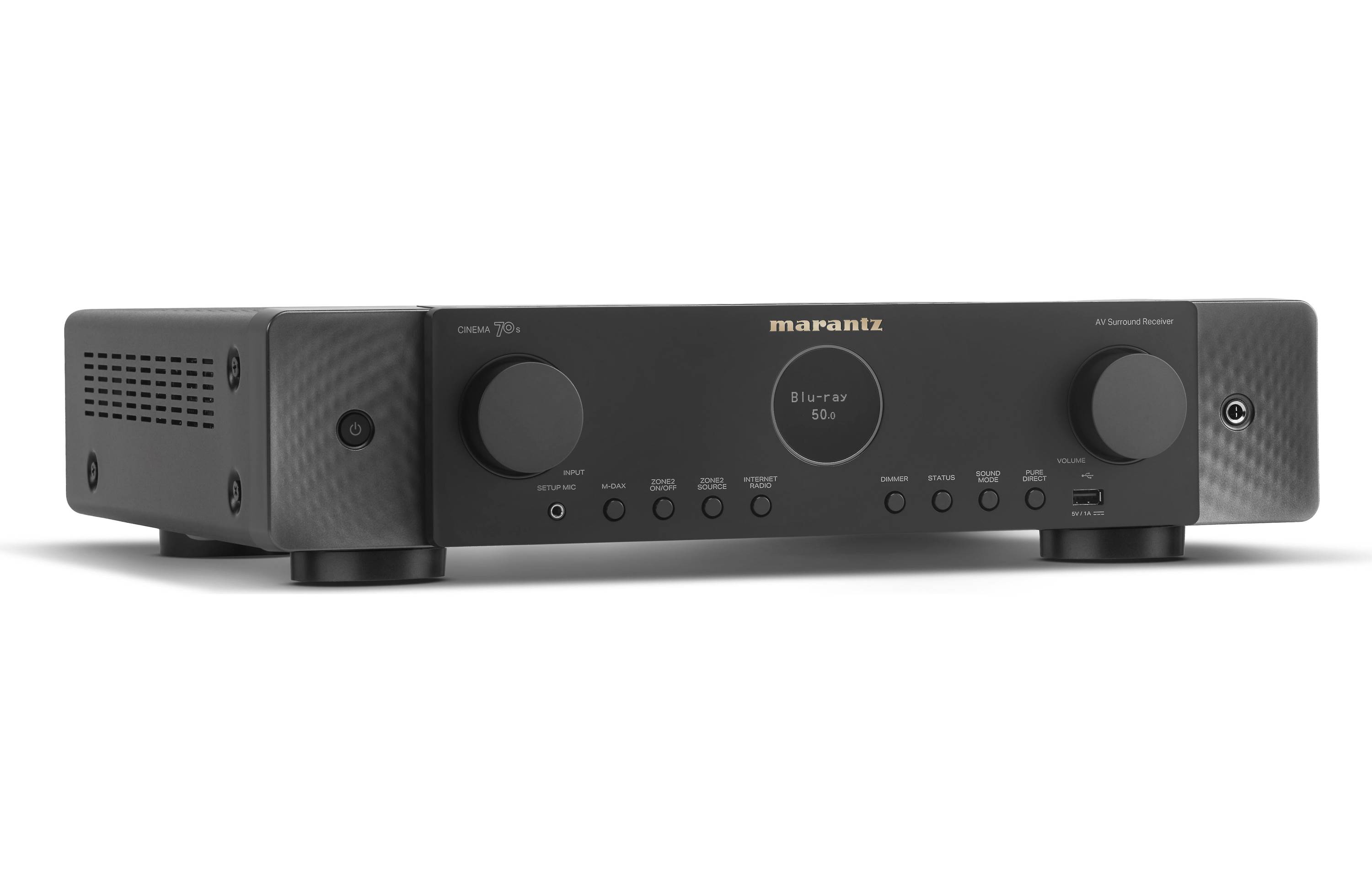 Marantz Cinema 70S Slimline 7.2 Channel Av Receiver HEOS Built-in 8K Dolby Atmos Black