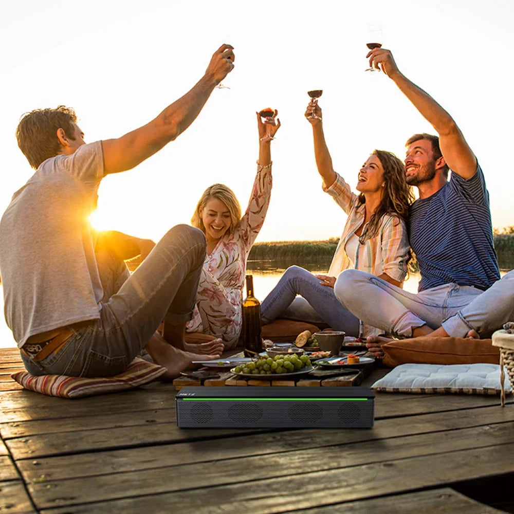 METZ MEBS60 Wireless Portable Bluetooth Speaker - Black