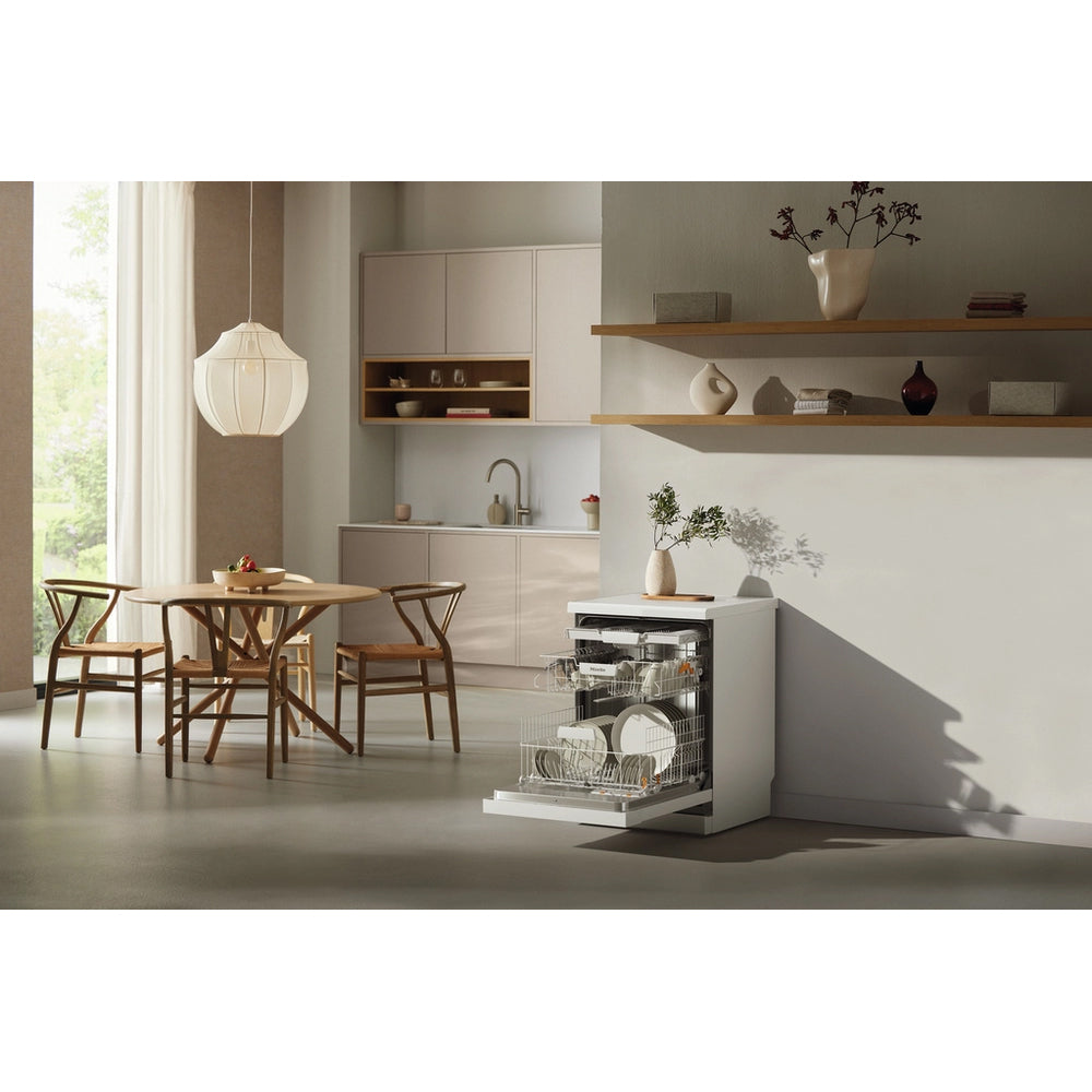 Miele G 5611 SC Freestanding Dishwasher with 14 Place Settings Brilliant White - A Rated