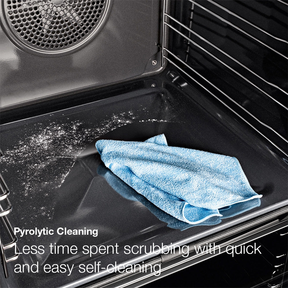 Miele H 2465 BP Built-In Electric Single Oven with Pyrolytic Cleaning Black - A+ Rated