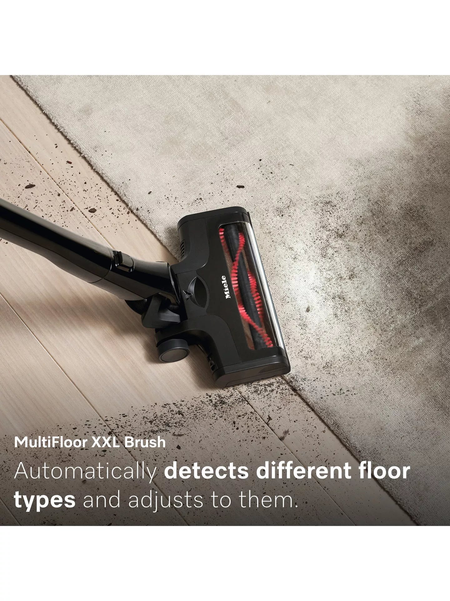 Miele Triflex HX3 Plus Cordless Stick Vacuum Cleaner up to 140 Minutes Run Time - Titanium Pearl