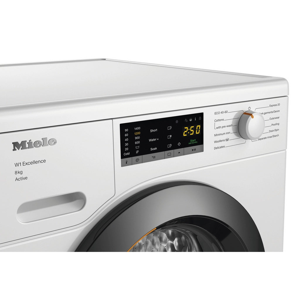 Miele WEA125 WCS 8kg 1400 Spin Front Load Washing Machine White - A Rated