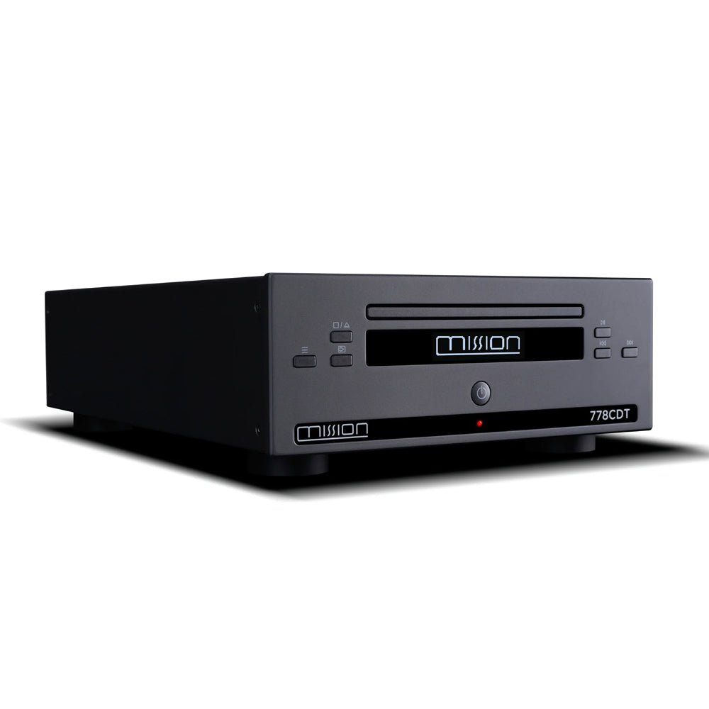 Mission 778X Stereo Amplifier and 778CDT CD Transport HiFi Bundle - Black