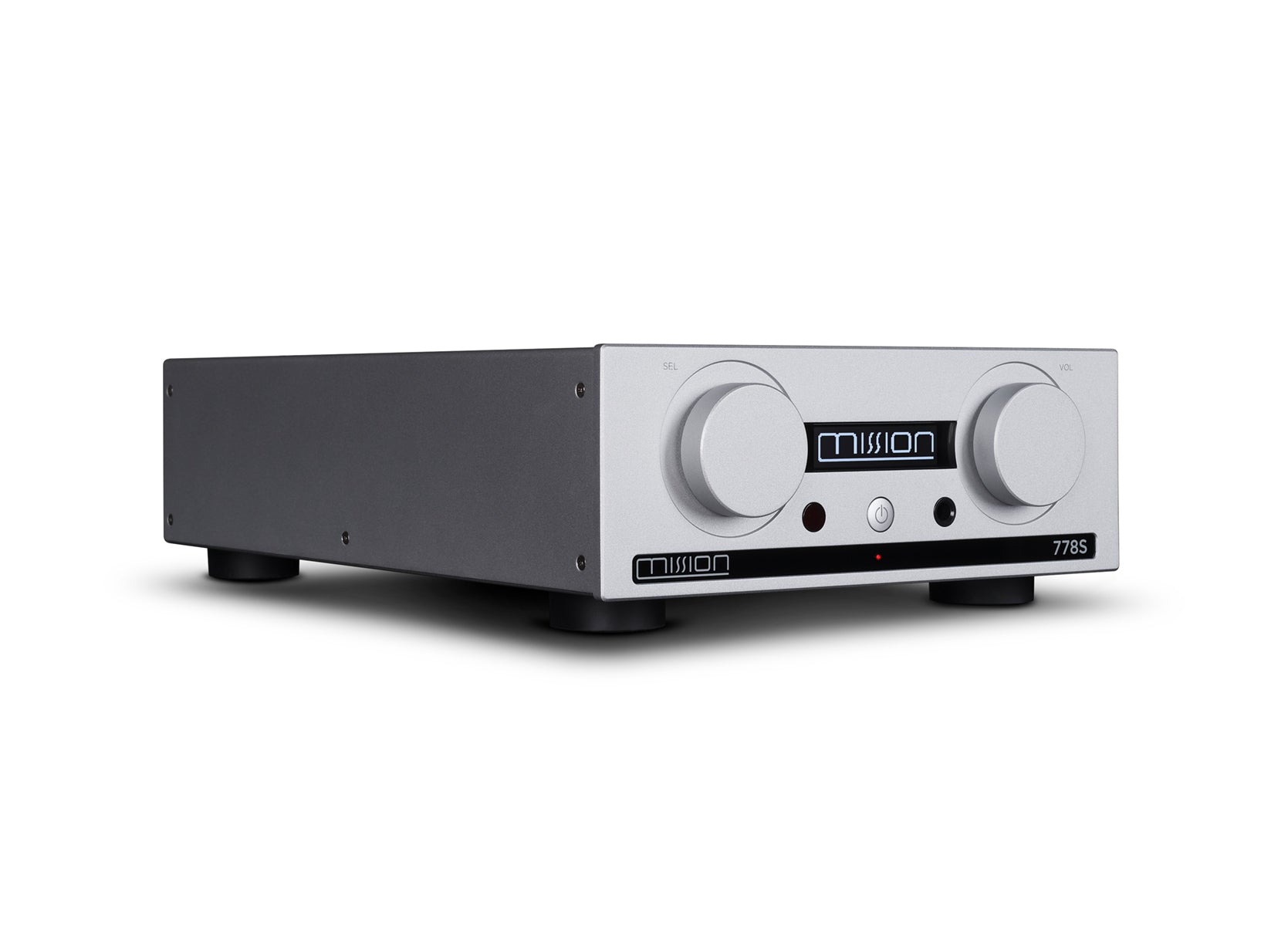 Mission 778X Stereo Amplifier with 778S Streamer HiFi Bundle - Silver