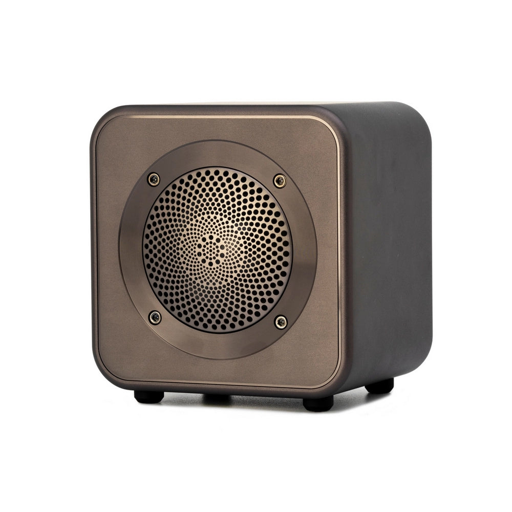 Mitchell Acoustics uStream GO Portable Active Stereo Wireless Speakers Pair - Gun Metal Grey