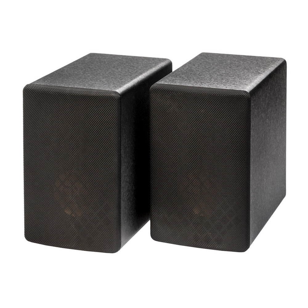Mitchell Acoustics uStream One Active Stereo Wireless Bookshelf Speakers Pair Black
