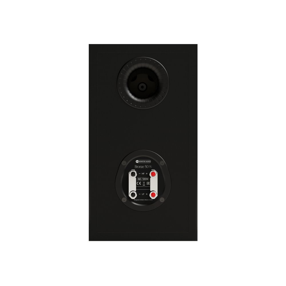 Monitor Audio Bronze 50 7G Two-Way Bookshelf Speakers Pair Black