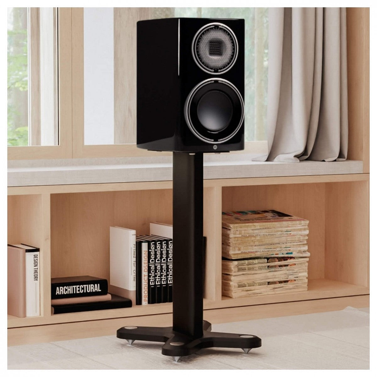 Monitor Audio ST-2 Universal Speaker Stands Pair Black