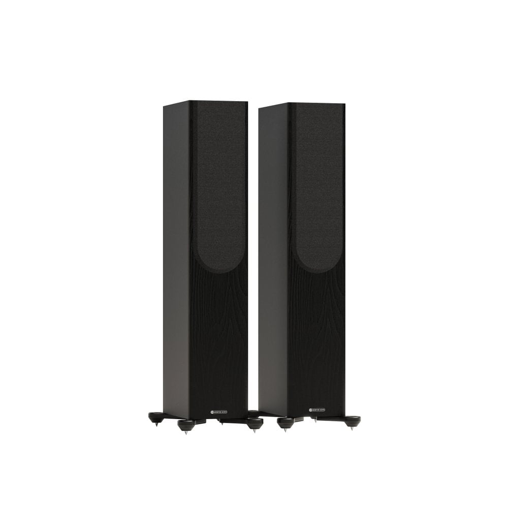 Musical Fidelity B1xi Integrated Amplifier with Monitor Audio Bronze 300 7G Floorstanding Speakers Pair Black