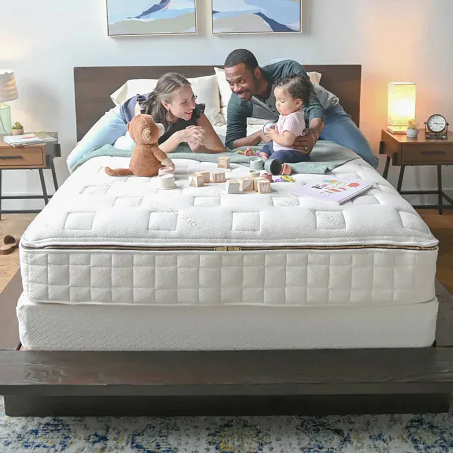 Naturepedic TwinXL DELUXE Mattress Foundation in Natural