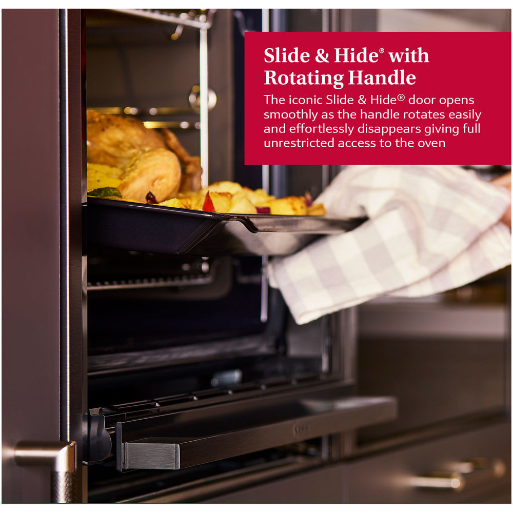 Neff B4ACF1AN3B N50 Slide and Hide Built In Catalytic Single Electric Oven in Stainless Steel