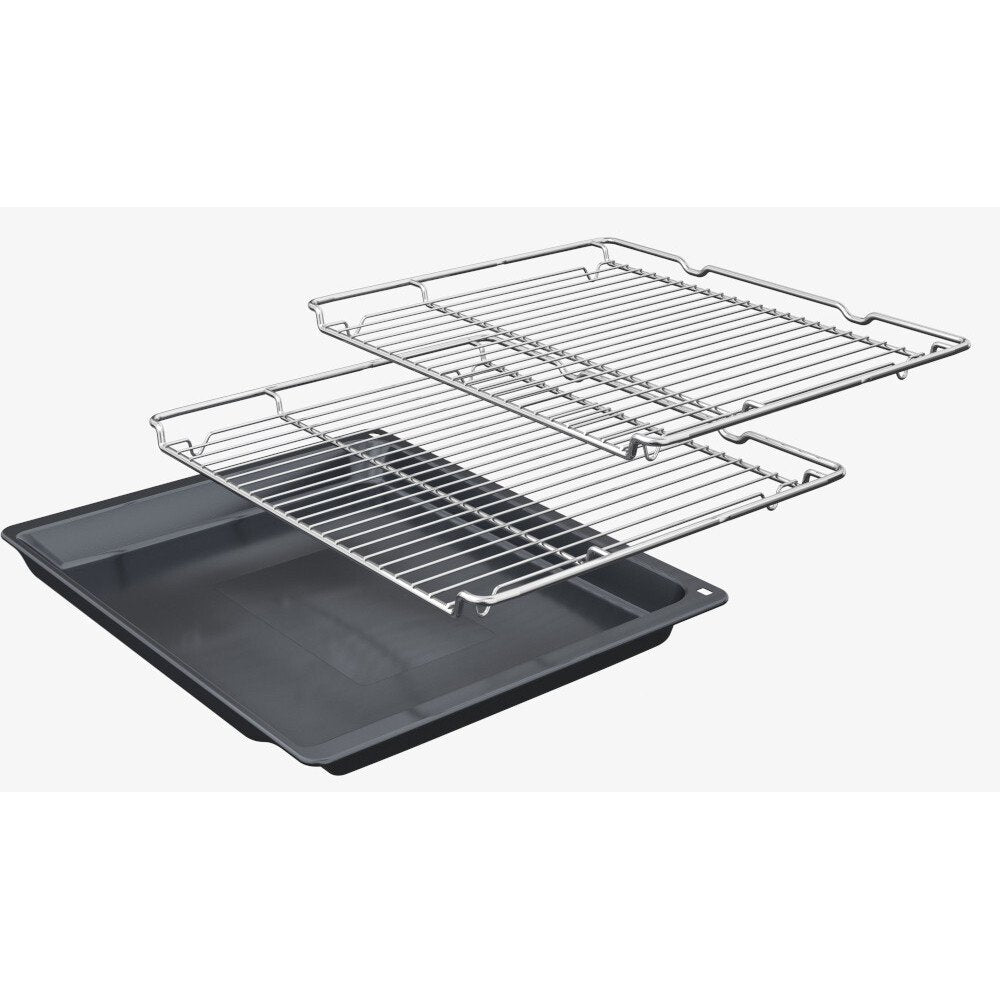 Neff B54CR31G0B N70 Slide and Hide Built-In Electric Single Oven Graphite Grey