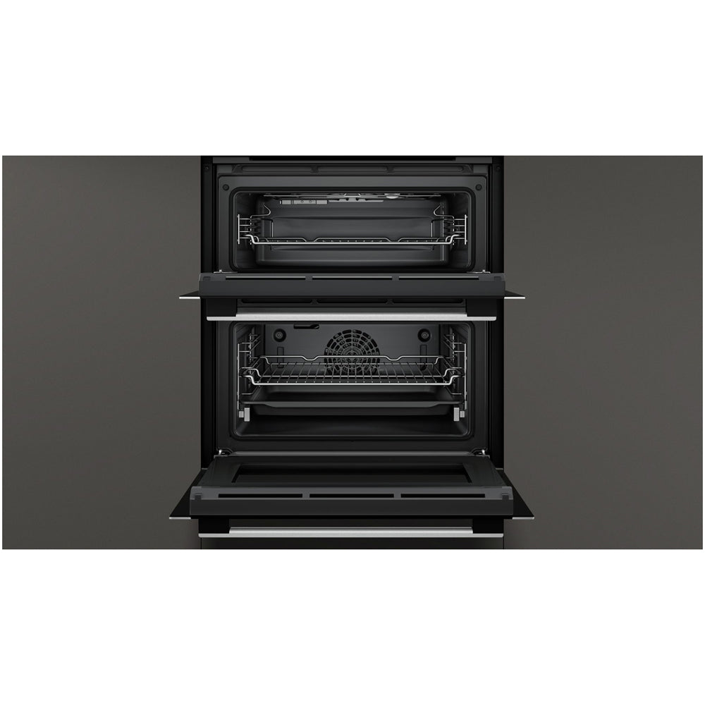 Neff J1ACE2HN0B N50 Built Under Electric Double Oven Stainless Steel