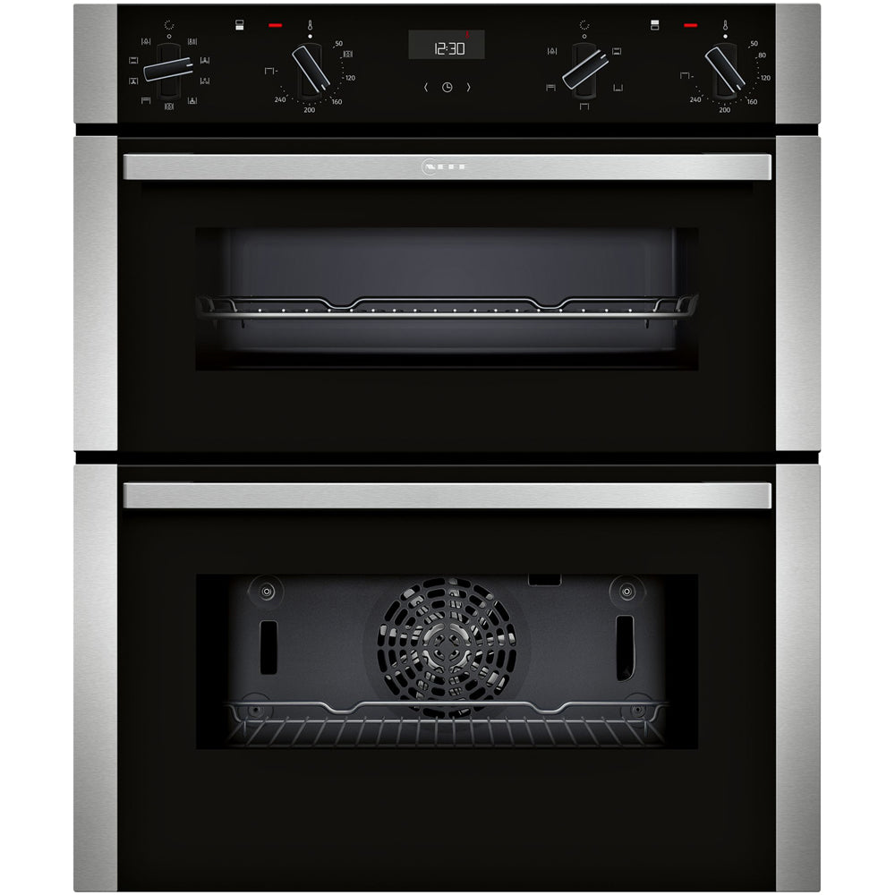 Neff J1ACE2HN0B N50 Built Under Electric Double Oven Stainless Steel