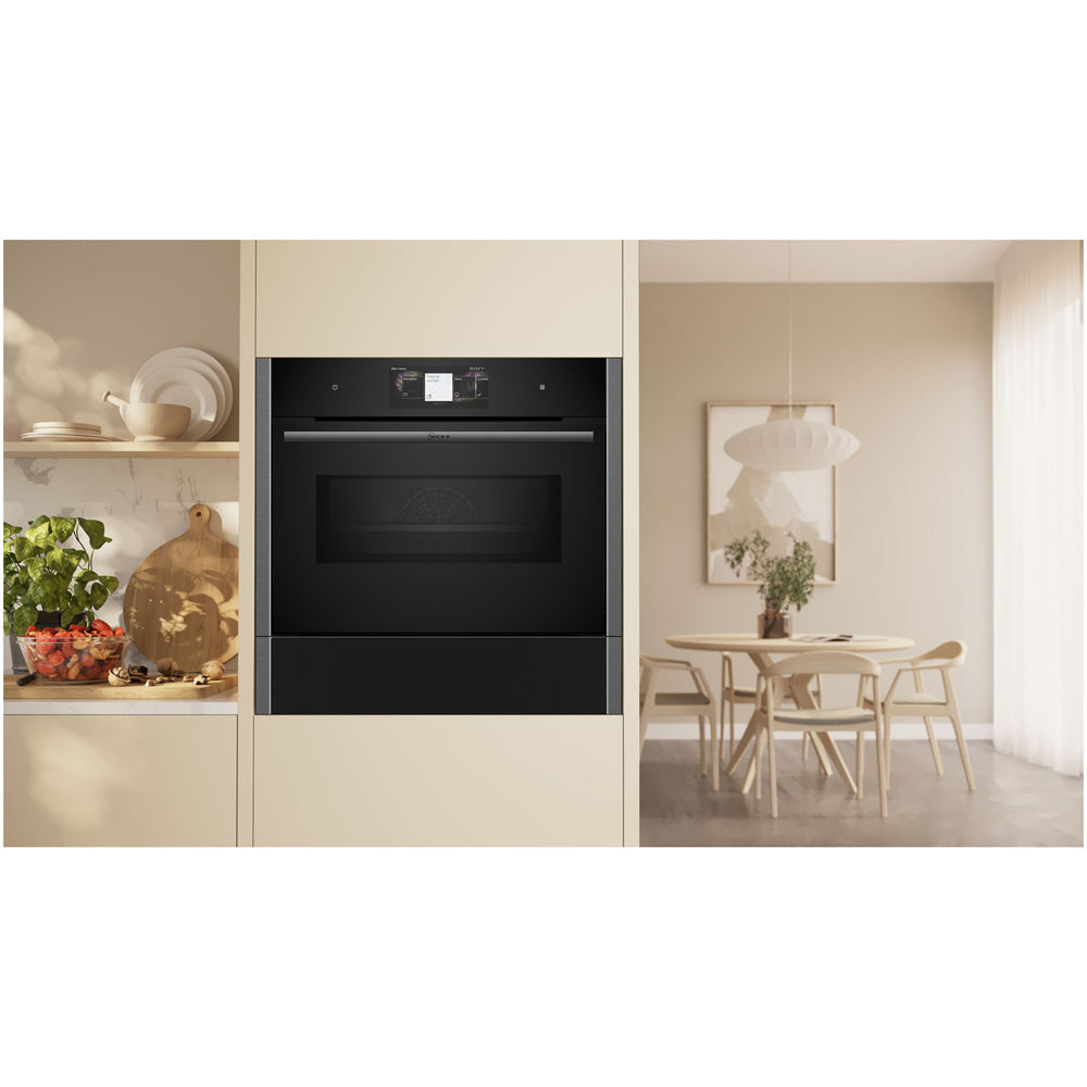 Neff N24HA11G1B N70 14cm Warming Drawer Graphite Grey