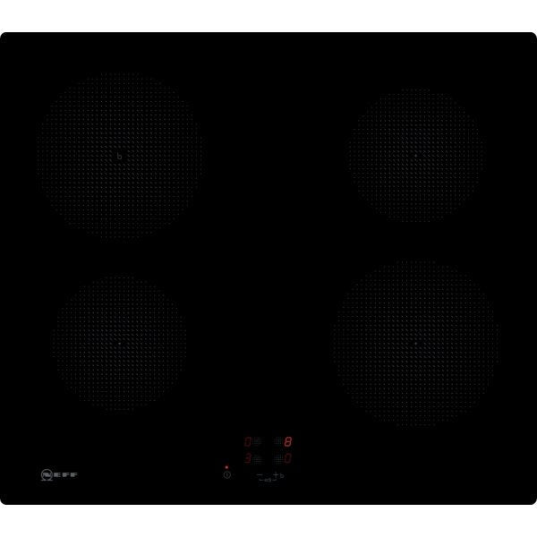 Neff T36CA50X1U N 30 Induction hob 60 cm Black surface mount without frame