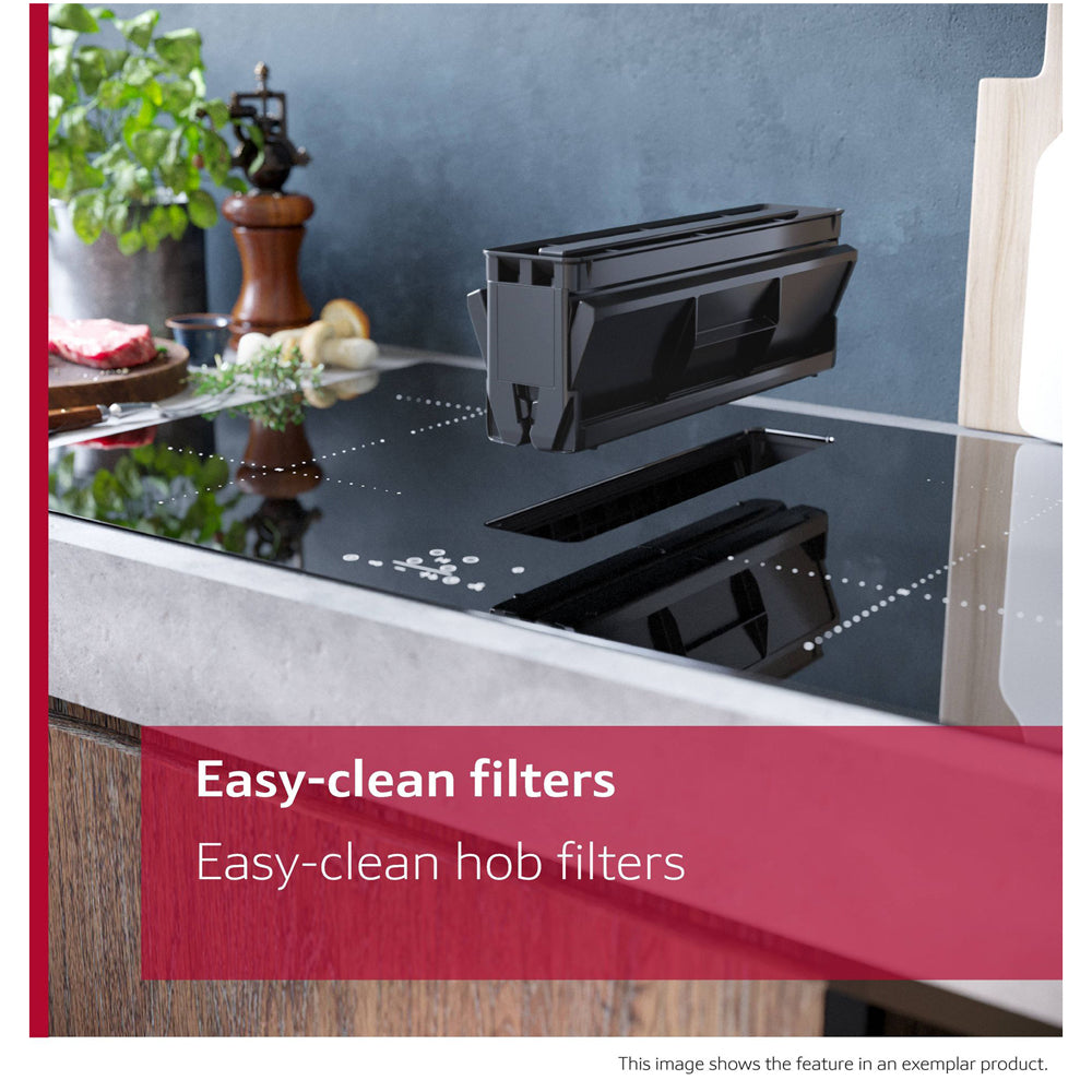 Neff V57THQ4L0 70cm Induction Hob with Integrated Ventilation System