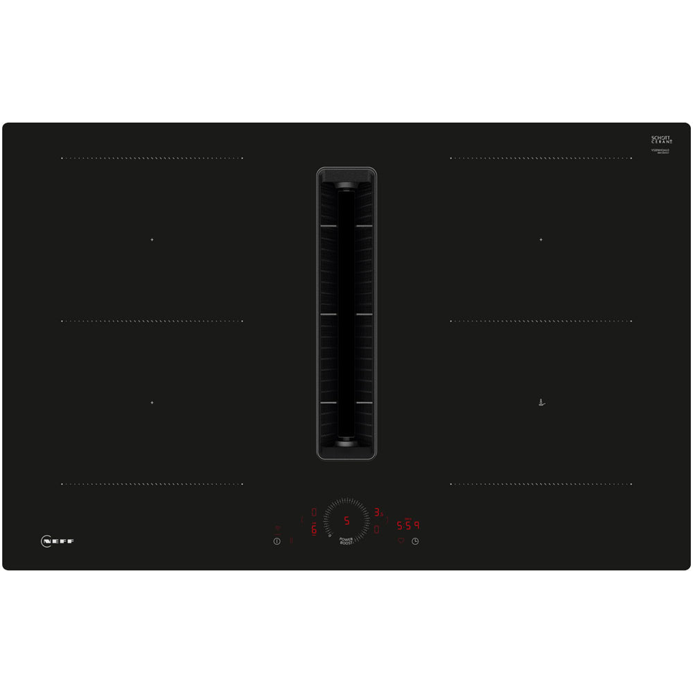 Neff V58NHQ4L0 N70 80cm Induction Hob with Integrated Ventilation System