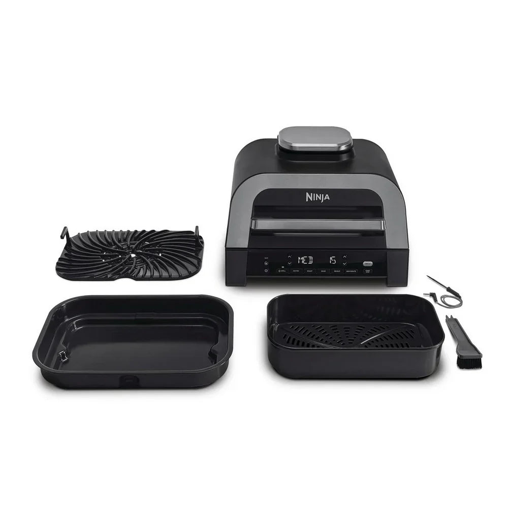 Ninja DG551UK 6-in-1 MAX Air Fryer & Grill Black & Stainless Steel