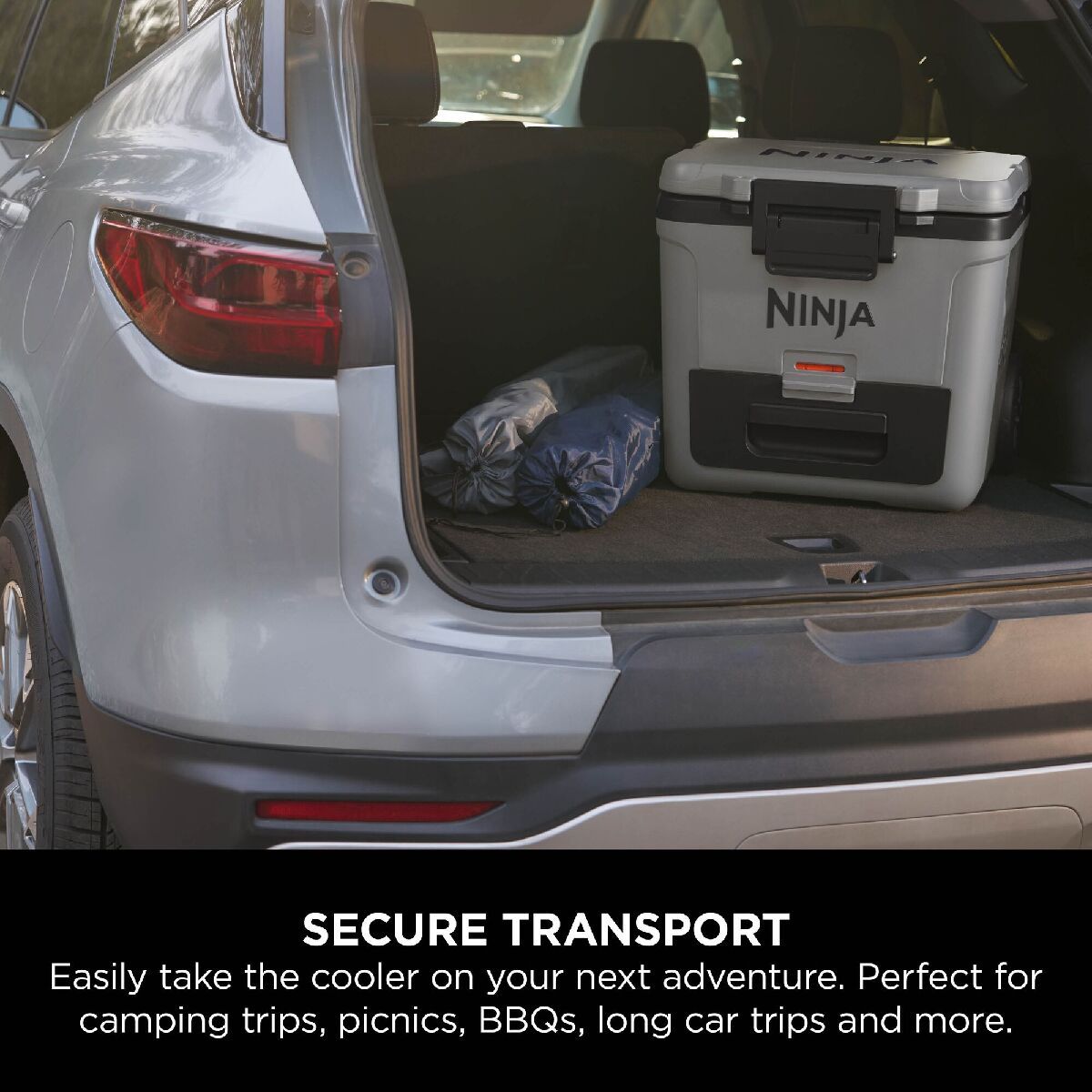 Ninja FB230UKGY FrostVault 30QT 28L Wheeled Cooler with Dry Zone Slate Grey