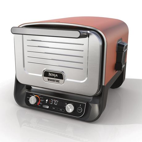Ninja Woodfire Electric Outdoor Oven Artisan Pizza Maker and BBQ Smoker Terracota OO101UK