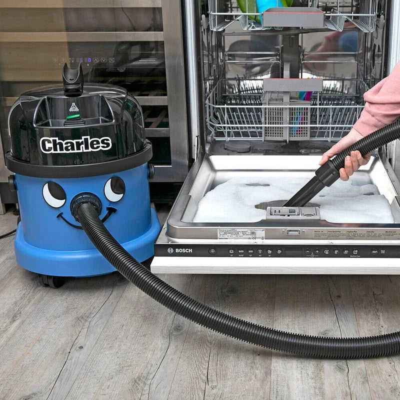 Numatic Charles CVC370 Wet And Dry Vacuum Cleaner Blue 824615