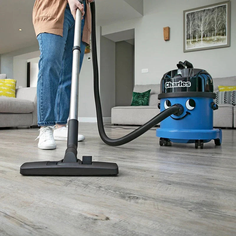 Numatic Charles CVC370 Wet And Dry Vacuum Cleaner Blue 824615