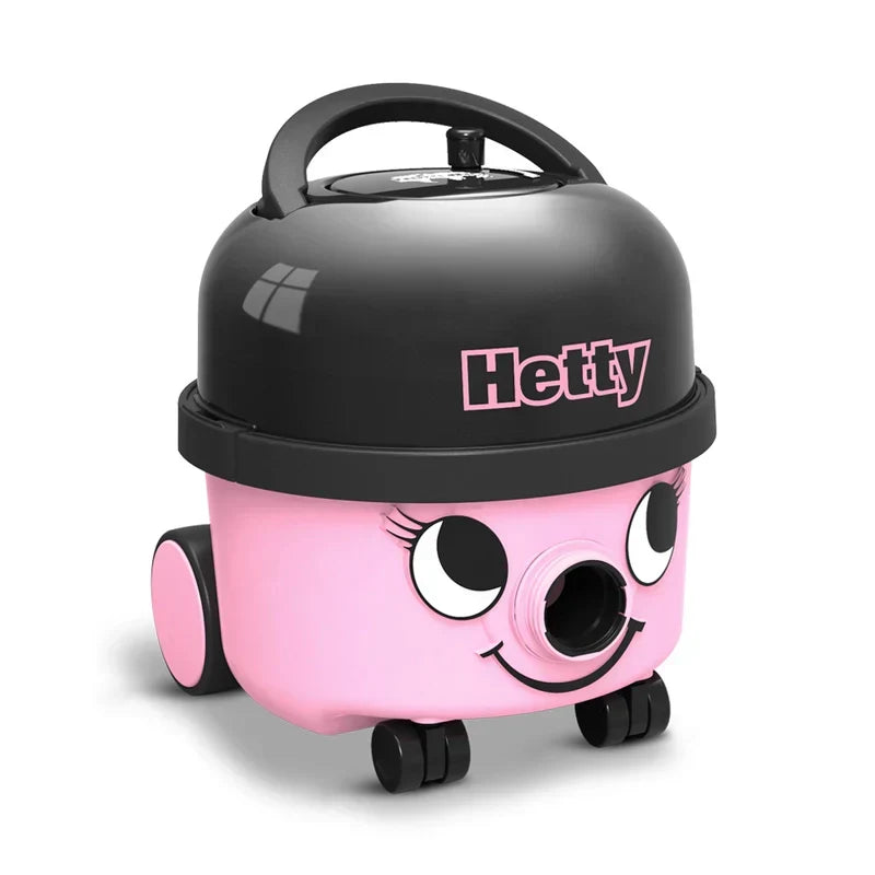 Numatic Hetty HET160-11 Cylinder Bagged Vacuum Cleaner Pink 902289