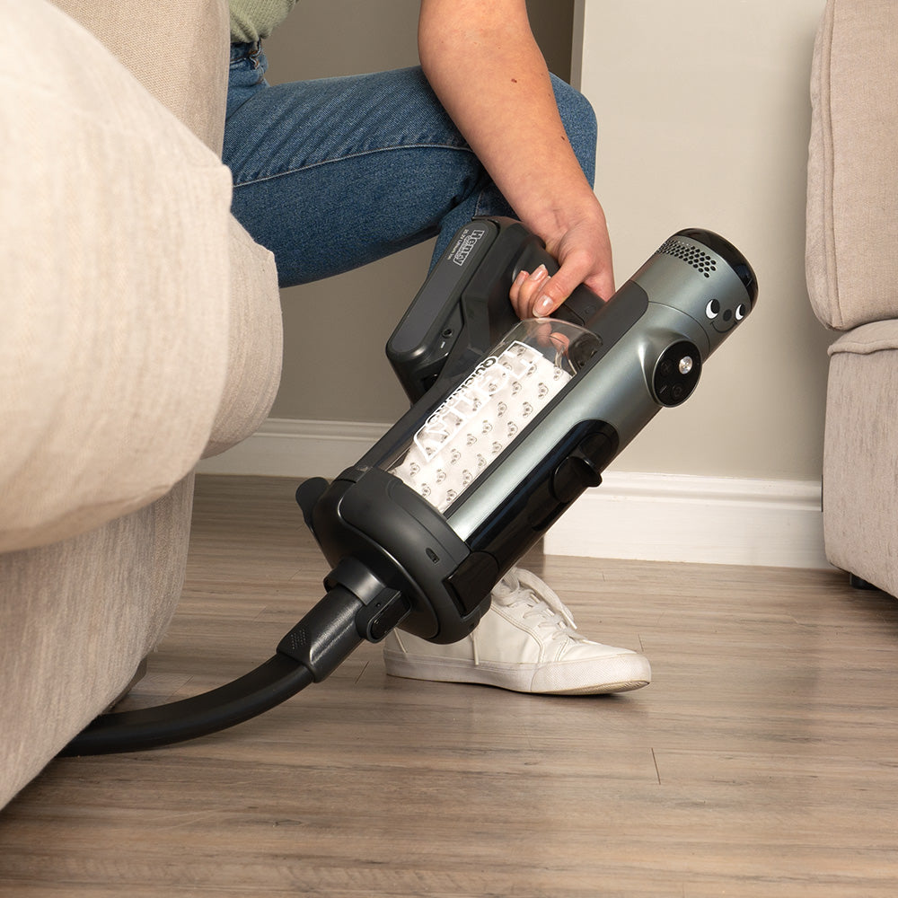 Numatic Henry Quick Pro Cordless Vacuum Cleaner with up to 60 Minutes Run Time Grey - 919149