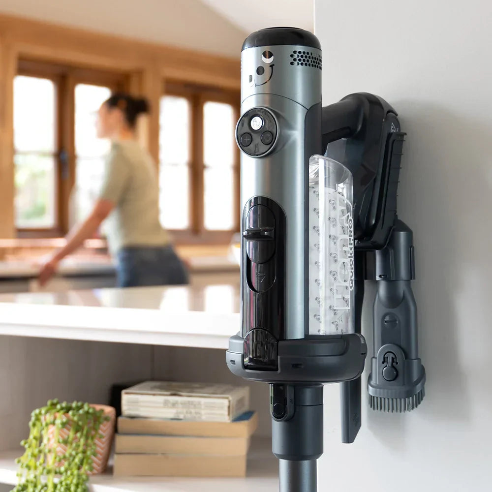 Numatic Henry Quick Pro Cordless Vacuum Cleaner with up to 60 Minutes Run Time Grey - 919149