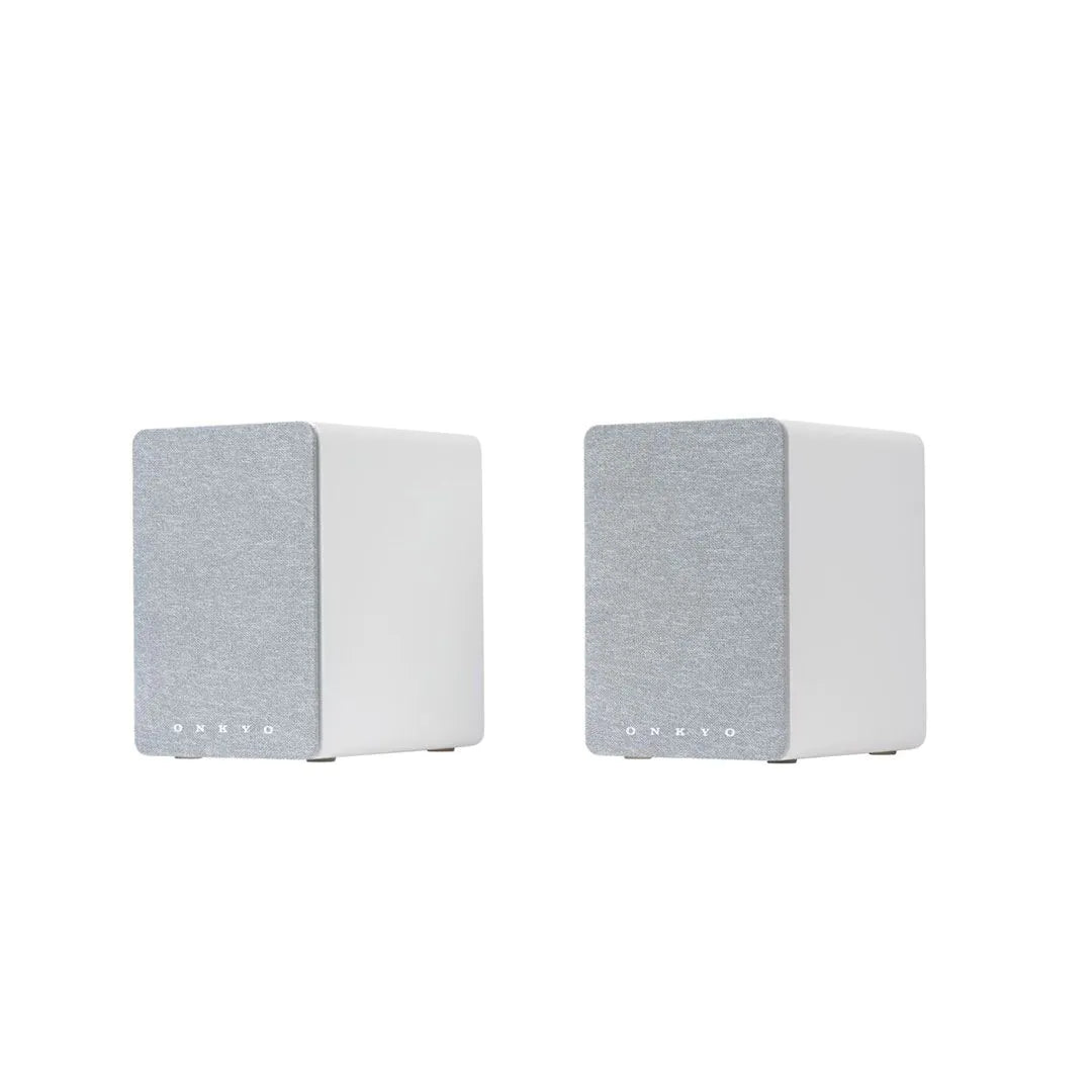 Onkyo Creator Series GX-10DB Active Bookshelf Speakers Pair - White