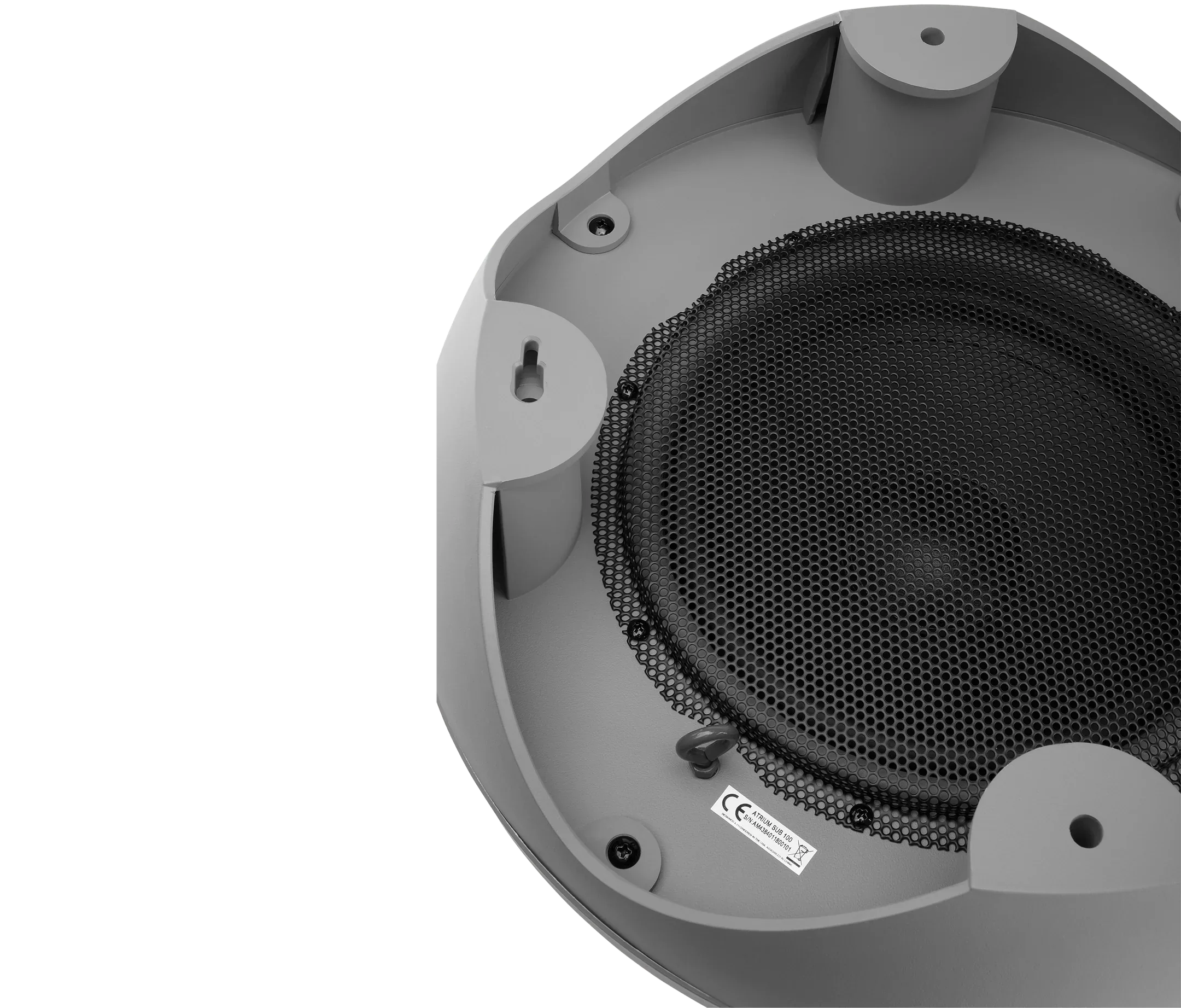 Polk Atrium Sub 100 All-Weather Outdoor 10Inch 200W Subwoofer Grey