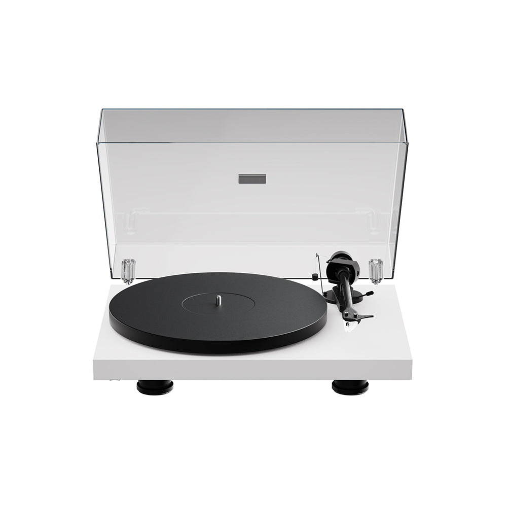 Pro-Ject Colourful Audio System 2 with Debut EVO 2 Turntable MaiA S3 Amplifier and Speaker Box 5 S2 Speakers - Satin White