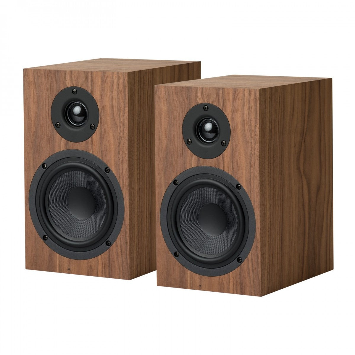 Pro-Ject Colourful Audio System 2 with Debut EVO 2 Turntable MaiA S3 Amplifier and Speaker Box 5 S2 Speakers - Walnut