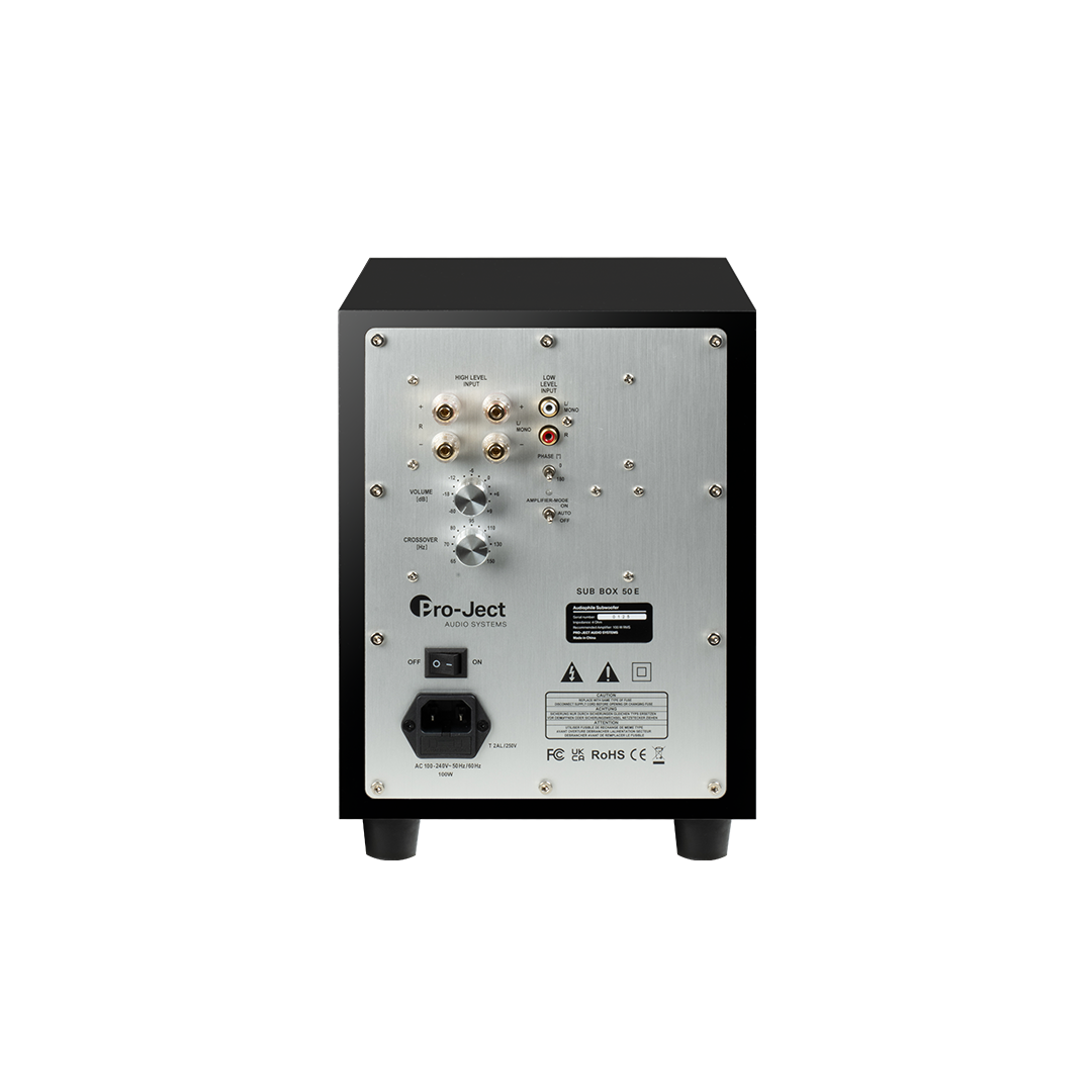 Pro-Ject Sub Box 50 E 5 inch Active Subwoofer Black