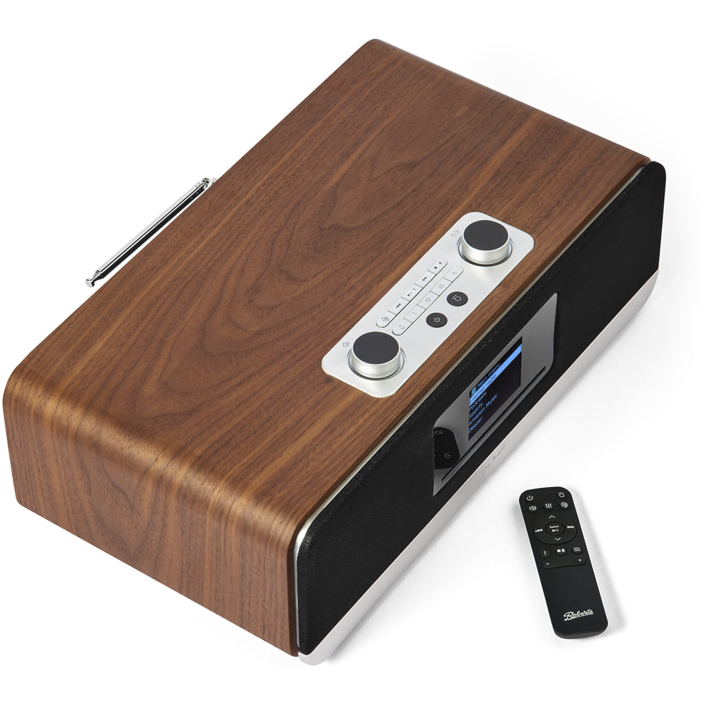 Pro-Ject T1 EVO Phono Turntable and Roberts Stream 67L All In One Smart Music System Walnut HiFi Package