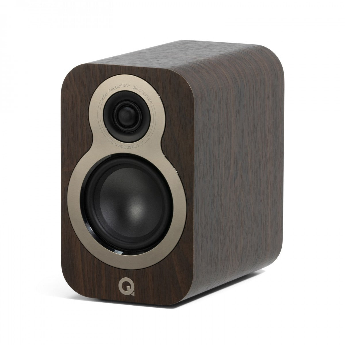 Q Acoustics 3010c Bookshelf Speakers Pair Claro Walnut