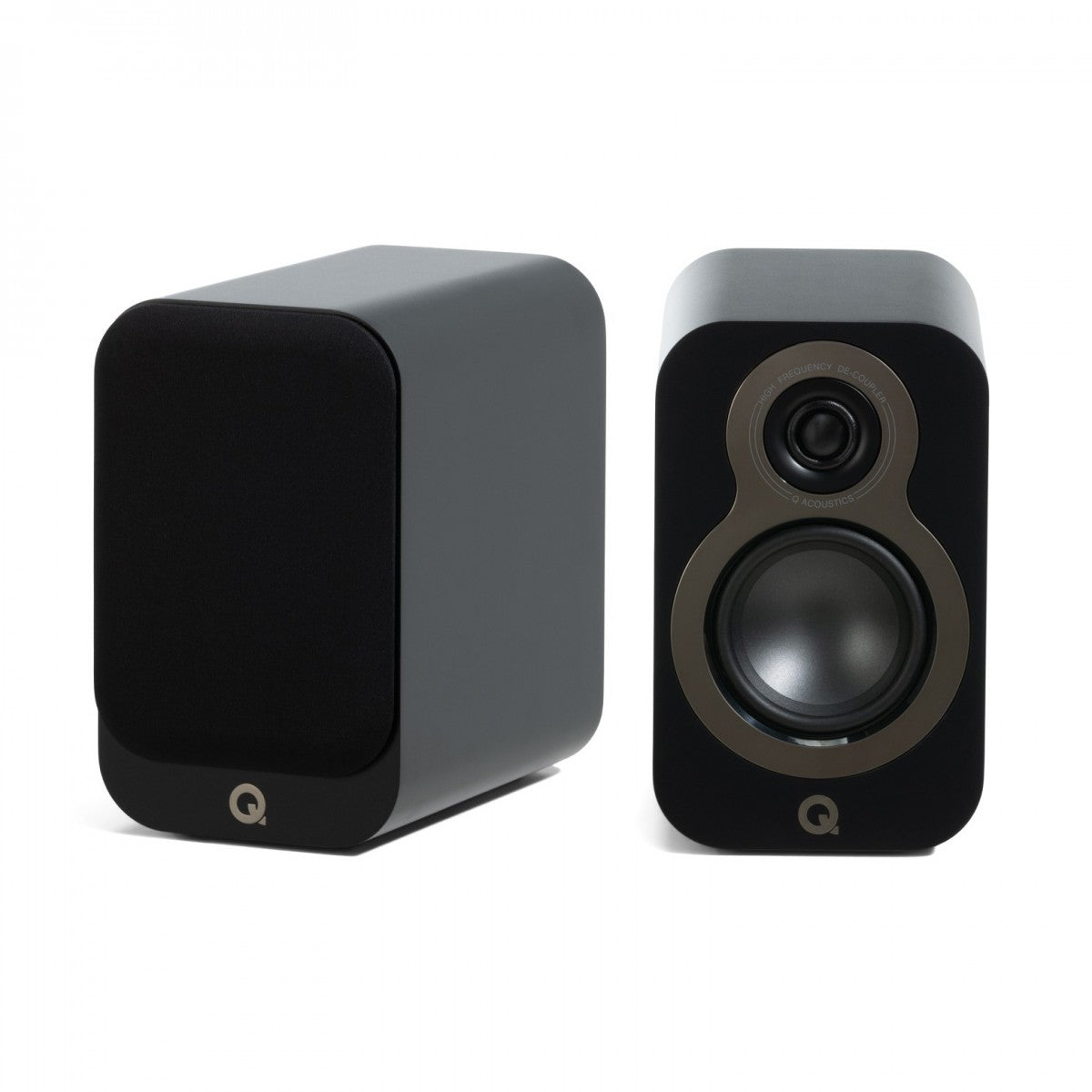 Q Acoustics 3010c Bookshelf Speakers Pair Satin Black