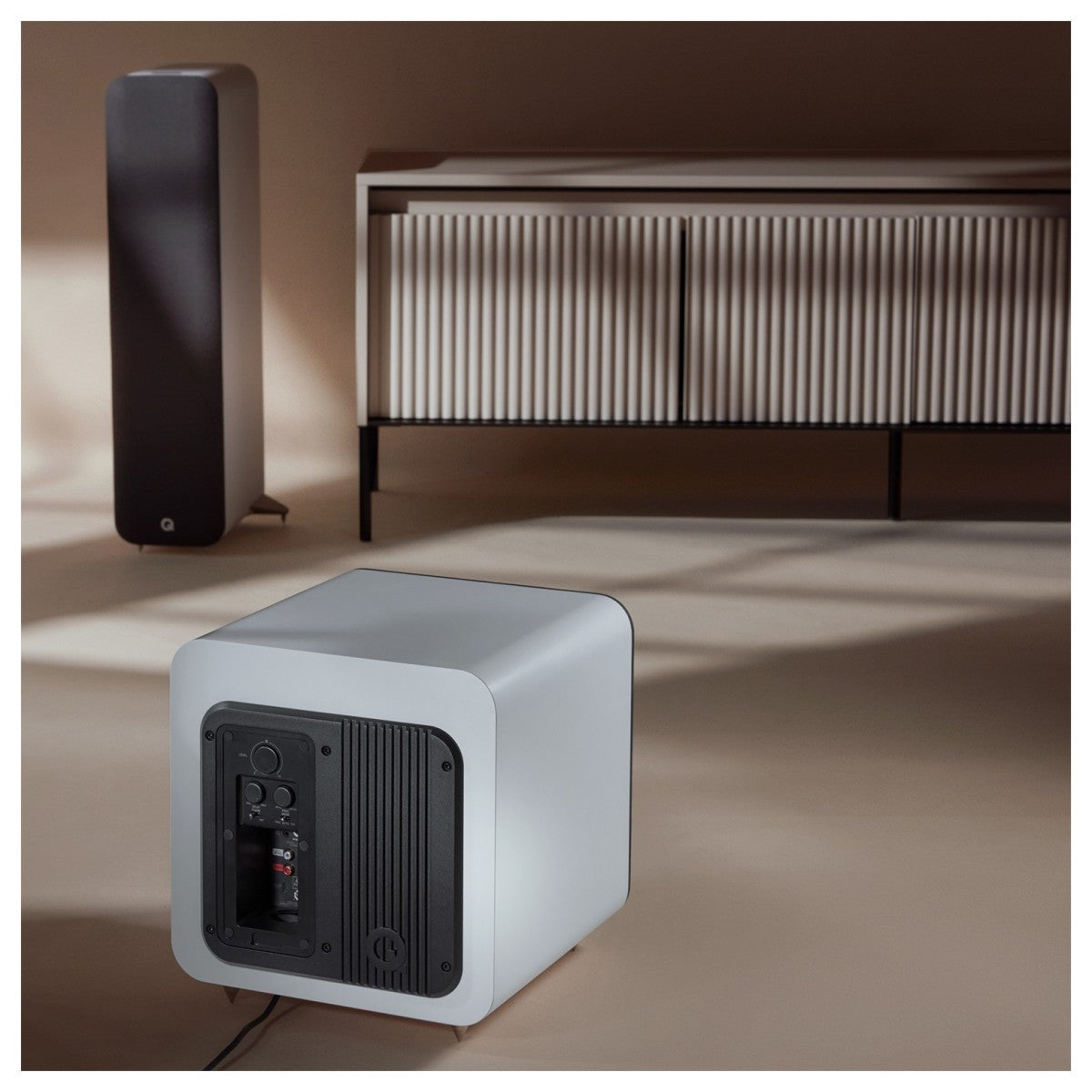 Q Acoustics Q SUB 80 Subwoofer Satin White