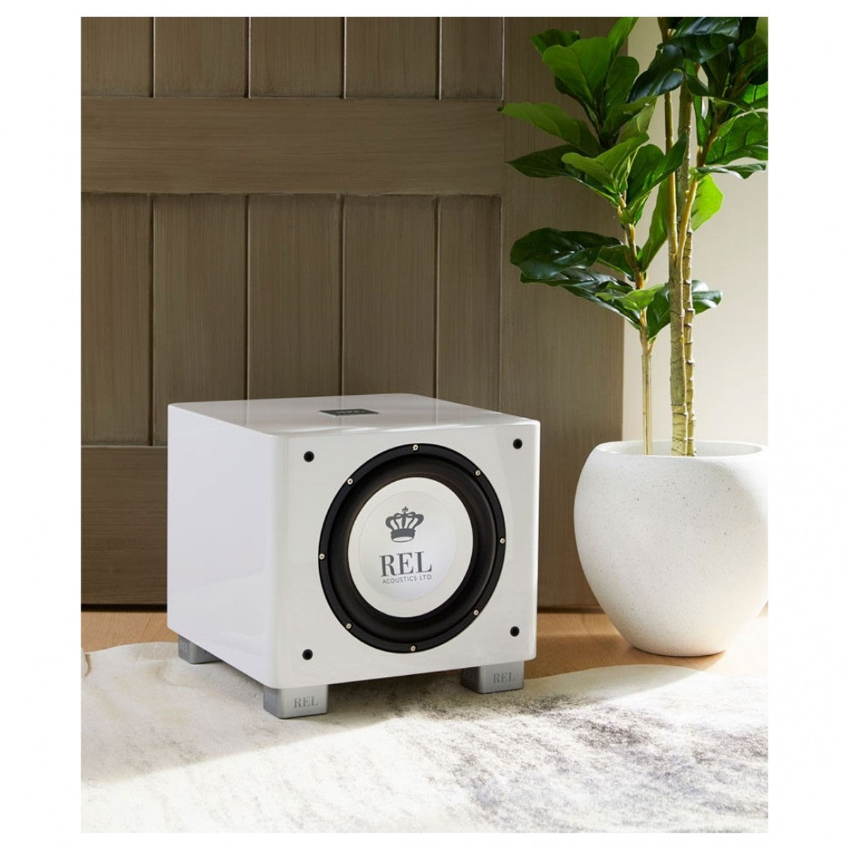REL T9x 300 Watt Subwoofer - White