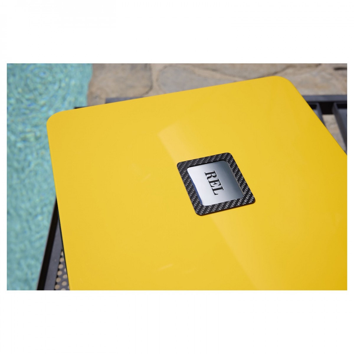 REL T9x SE 300 Watt Subwoofer - Le Mon Yellow