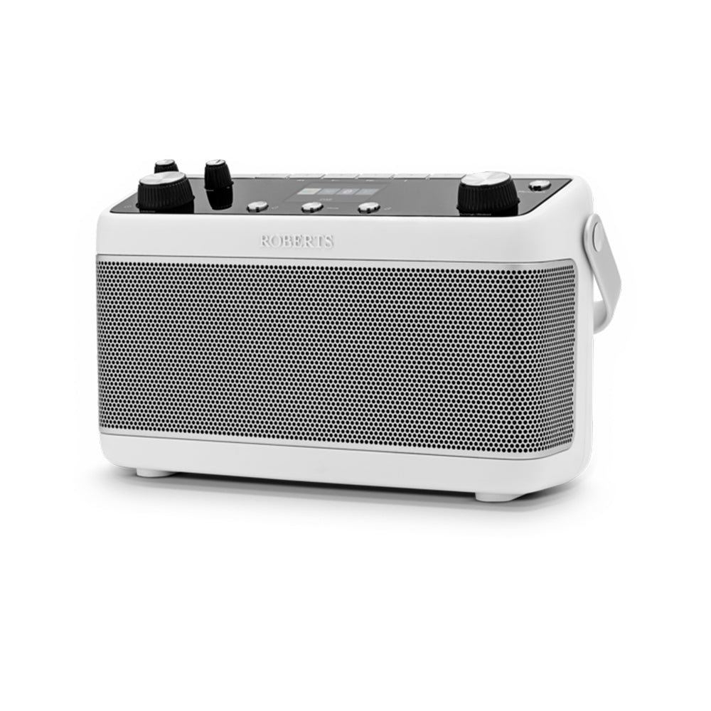 Roberts Blutune 7 DAB+ FM Bluetooth Portable Stereo Radio - White