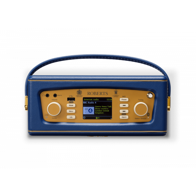 Roberts Revival iStream 3 DAB+ FM Bluetooth Internet Smart Radio works with Amazon Alexa Midnight Blue CLEARANCE