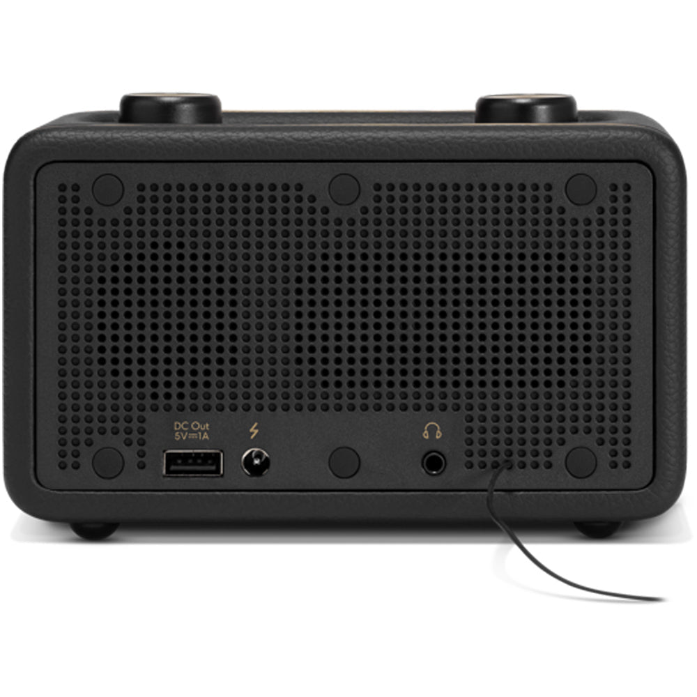 Roberts Revival Rest DAB DAB+ FM Bluetooth Bedside Clock Radio Black