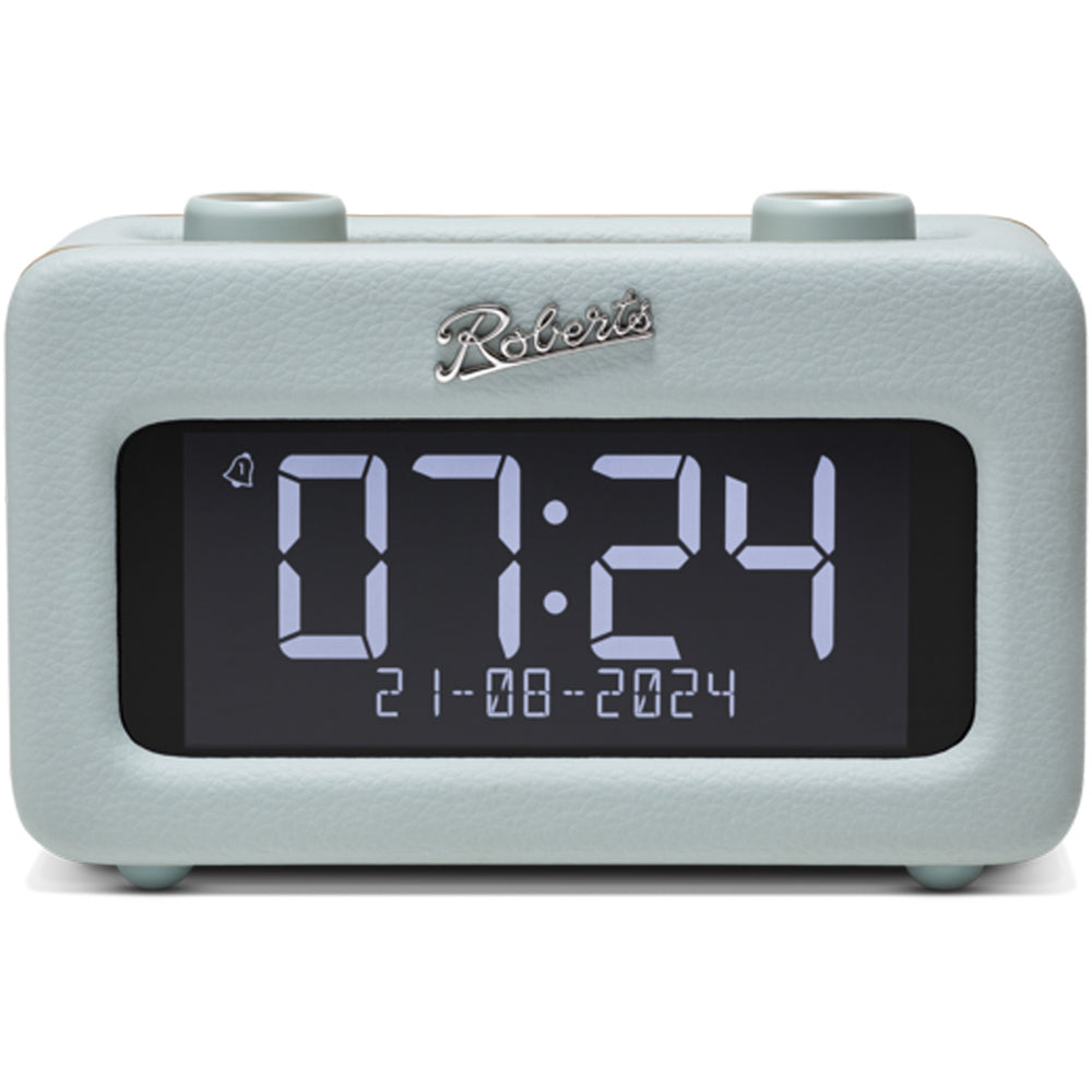 Roberts Revival Rest DAB DAB+ FM Bluetooth Bedside Clock Radio Duck Egg