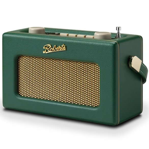 Roberts Revival Uno BT DAB DAB+ FM Radio with 2 alarms and line out in Deep Green Bluetooth