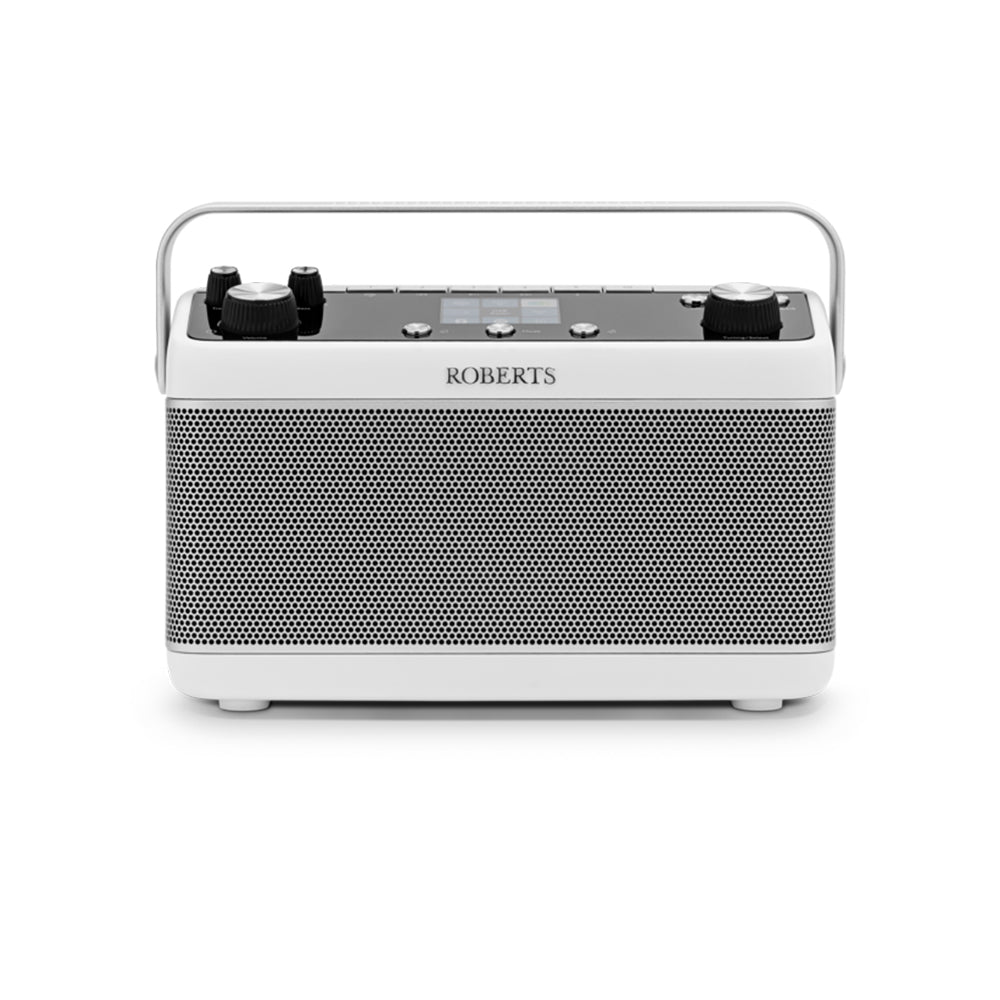 Roberts Stream 219 Internet DAB+ FM Bluetooth Portable Stereo Radio with Spotify - White